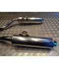 double silencieux pot echappement type marving moto yamaha tdm 850 3vd 1991 - 96