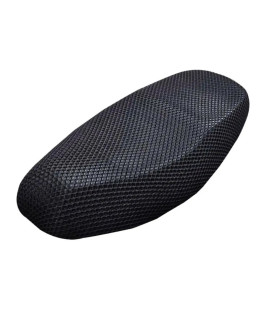 housse recouvrement selle l 77 x 58 cm moto scooter mobylette quad antiderapant maille noir