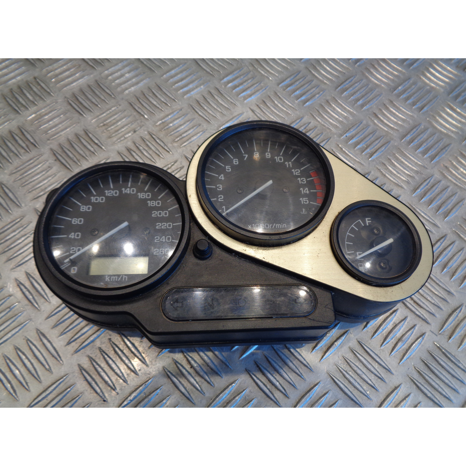 compteur vitesse tableau bord 65838kms moto yamaha fzs 600 fazer jyarj02 1998 - 01