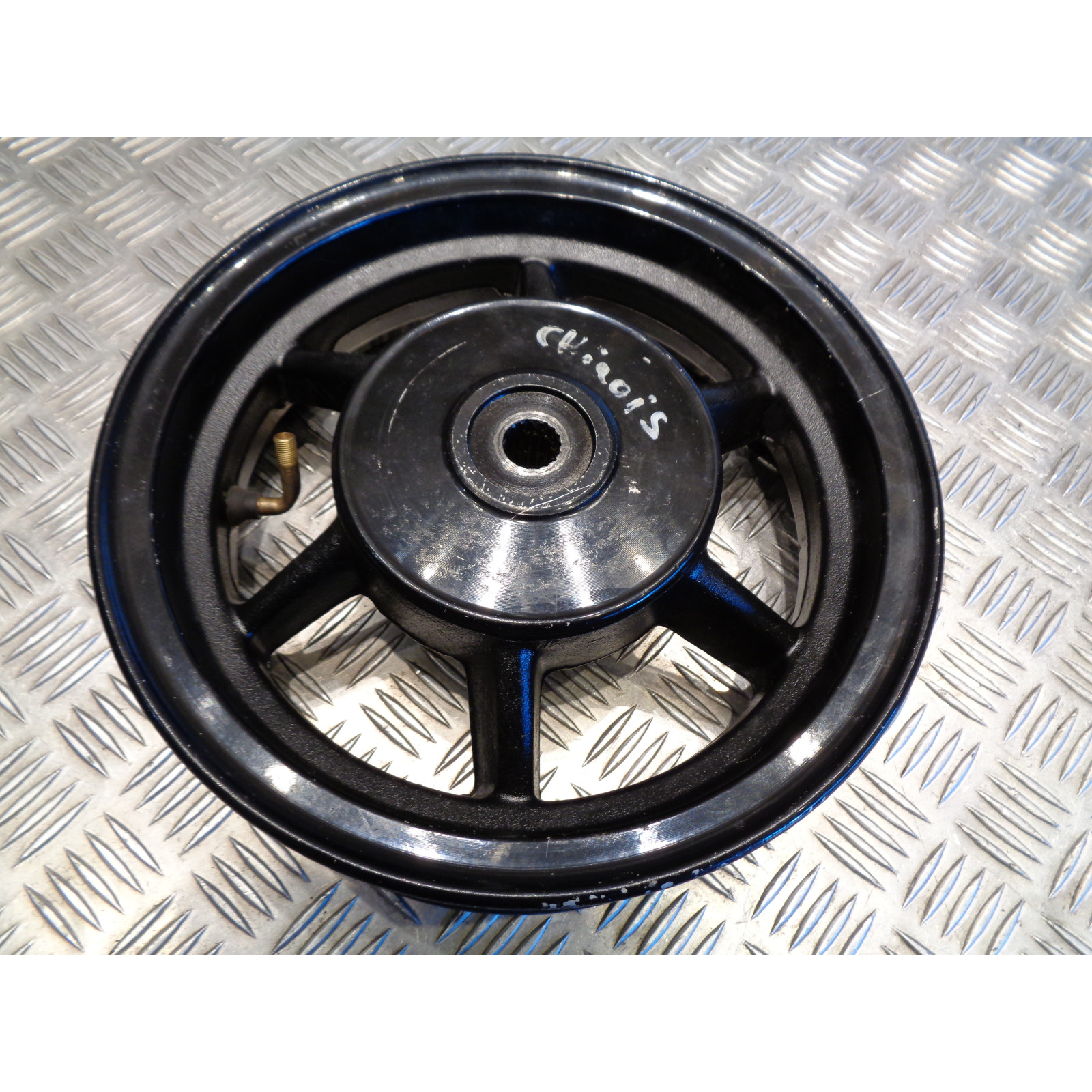 Roue jante arriere scooter 2.50x10 scooter longjia luxxon chinois