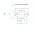 joint pot échappement d.29.5mm scooter 50 Minarelli mbk booster nitro piaggio zip typhoon peugeot tgb chinois ...