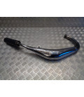 pot echappement scr corse chrome passage bas moto derbi 50 drd x-treme sm