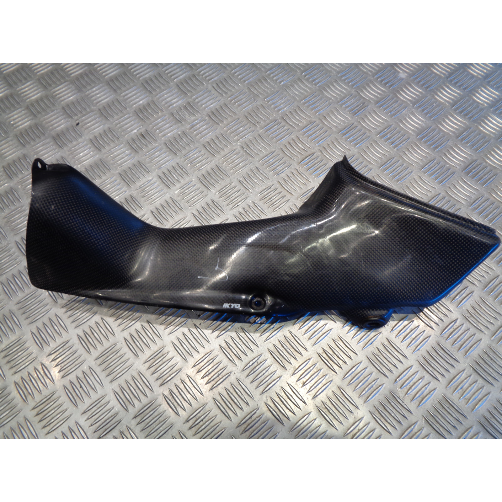 cache ecope gauche carbone reservoir moto honda cbr 929 rr fireblade sc44