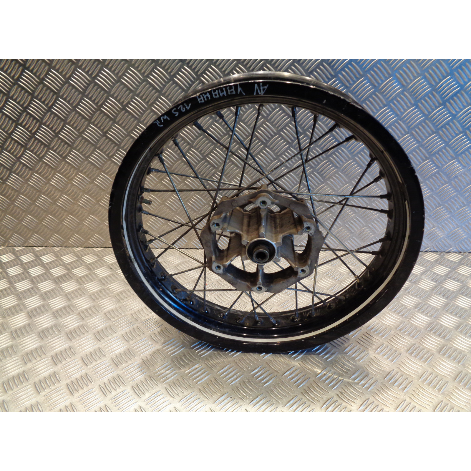 roue jante avant supermotard moto yamaha wr 125 x wrx de07 2009 - 17