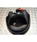 casque demi jet s-line noir mat double visiere taille xs 54 scooter moto quad